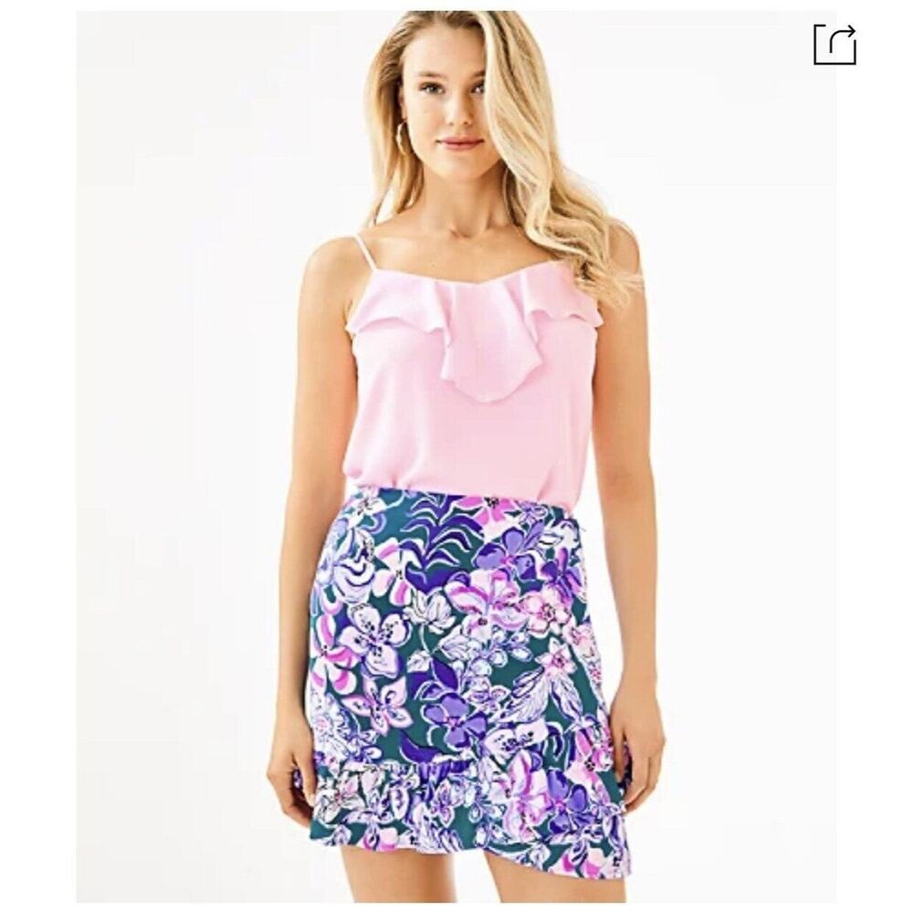Women's Lilly Pulitzer Ibby Skirt Size 00 New with tags - Picture 2 of 7